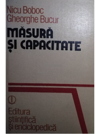 Masura si capacitate