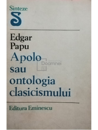 Apolo sau ontologia clasicimsului