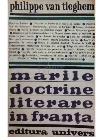 Marile doctrine literare in Franta