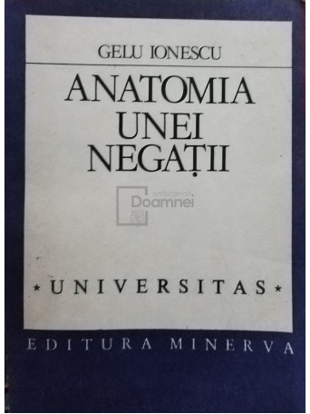 Anatomia unei negatii