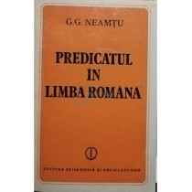 Predicatul in limba romana