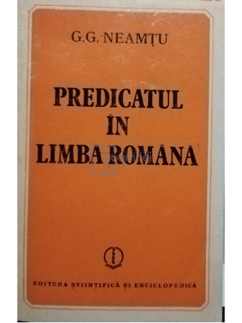 Predicatul in limba romana