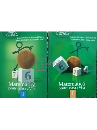 Matematica pentru clasa a VI-a, 2 vol.