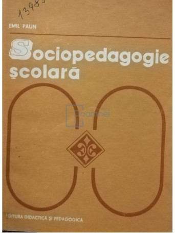 Sociopedagogie scolara