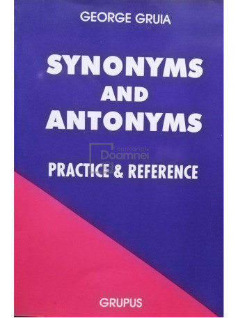 Synonyms and antonyms