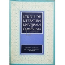 Studii de literatura universala si comparata