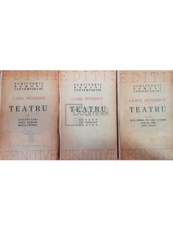 Teatru, 3 vol.