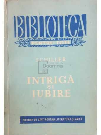 Intriga si iubire