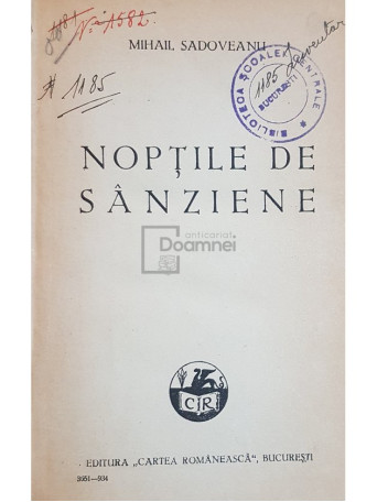 Noptile de sanziene