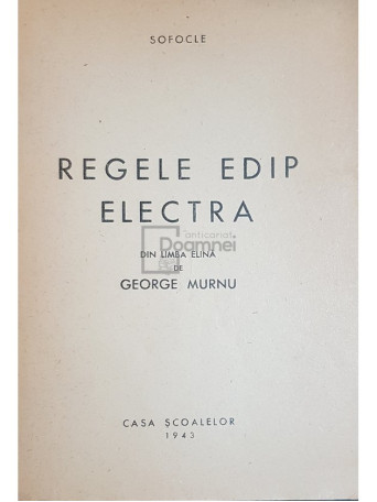 Regele Edip. Electra