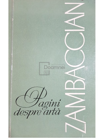 Pagini despre arta