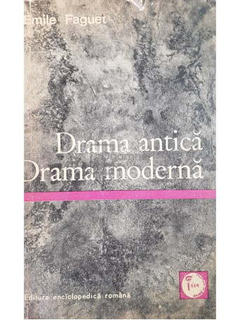 Drama antica. Drama moderna