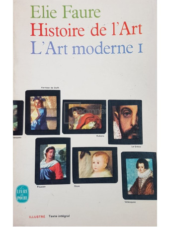 Histoire de l'Art. L'Art moderne I