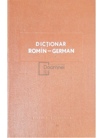 Dictionar roman-german