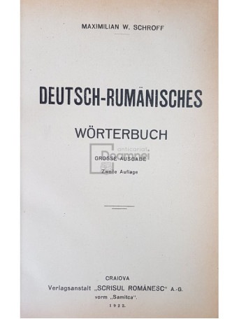 Dictionar german-roman