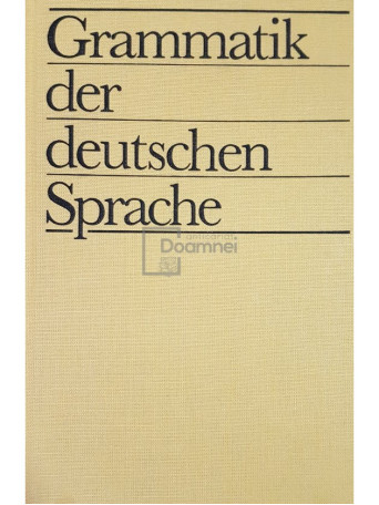 Grammatik der deutschen Sprache