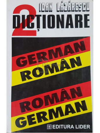 2 dictionare roman-german, german-roman