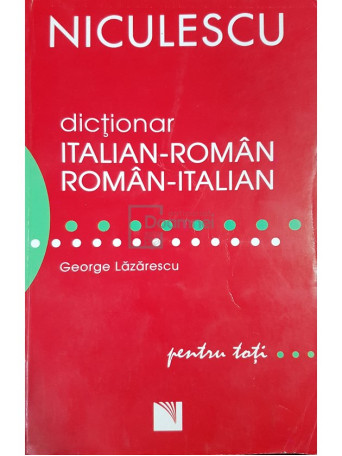 Dictionar italian-roman, roman-italian