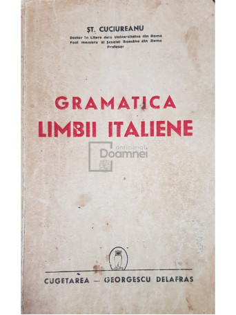 Gramatica limbii italiene