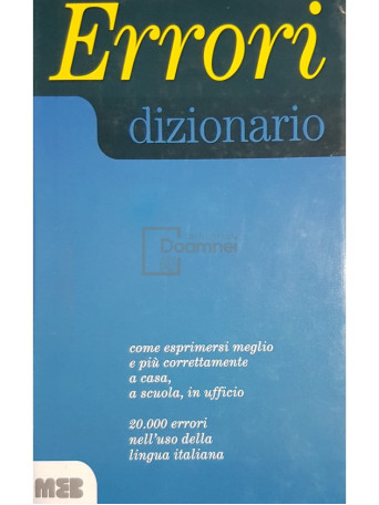 Errori dizionario