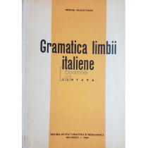 Gramatica limbii italiene. Sintaxa