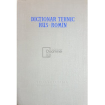 Dictionar tehnic rus-roman