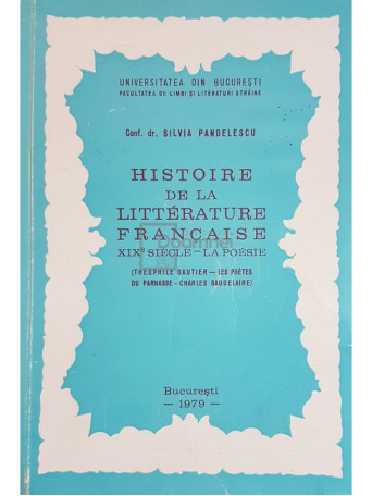 Histoire de la litterature francaise