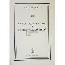 Structura locutiunilor verbale in limbile franceza si rusa