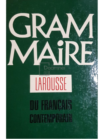 Grammaire du francais contemporain