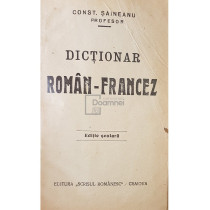 Dictionar roman-francez