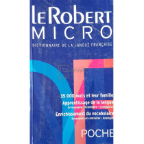 Le Robert Micro. Dictionnaire de la langue francaise