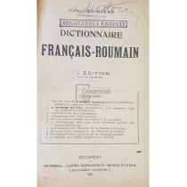 Dictionnaire francais-roumain