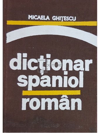 Dictionar spaniol-roman