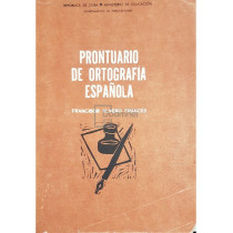 Prontuario de ortografia espanola