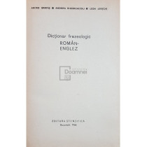 Dictionar frazeologic roman-englez