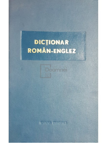 Dictionar roman-englez