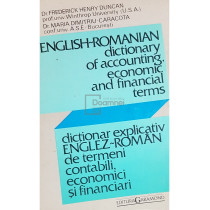 Dictionar explicativ englez-roman de termeni contabili, economici si financiari