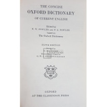 The Concise oxford dictionary, fifth edition