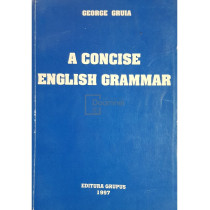 A concise english grammar