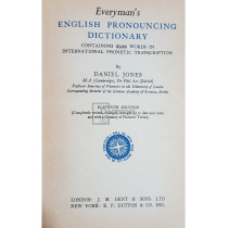 English pronouncing dictionary