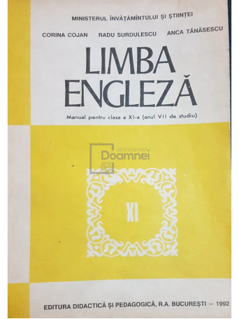 Limba engleza - Manual pentru clasa a XI-a (anul VII de studiu)