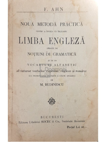 Noua metoda practica pentru a invata cu inlesnire limba engleza