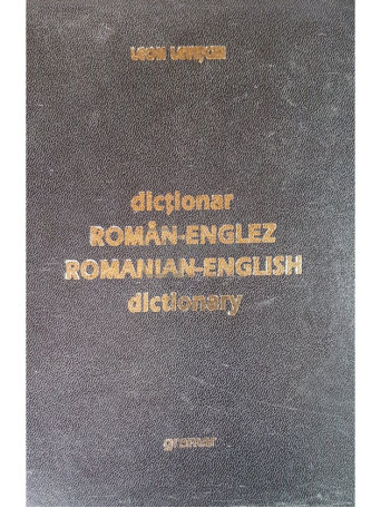 Dictionar roman-englez / Romanian-english dictionary