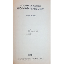 Dictionar de buzunar roman-englez, englez-roman