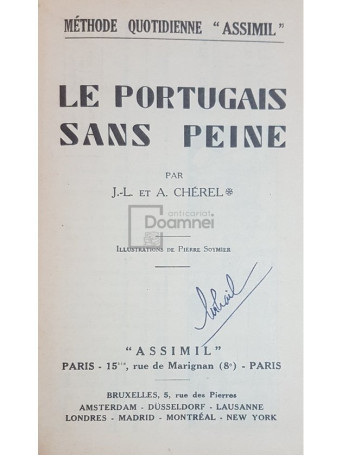 Le portugais sans peine