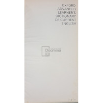 Oxford advanced learner's dictionary of current english