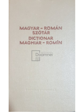 Dictionar maghiar-roman