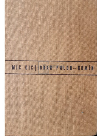 Mic dictionar polon-roman