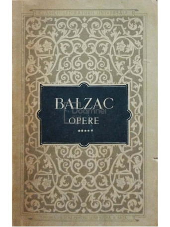 Honore de Balzac - Opere, vol. 5 - 1959 - Cartonata