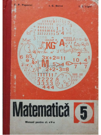 Matematica - Manual pentru clasa a V-a